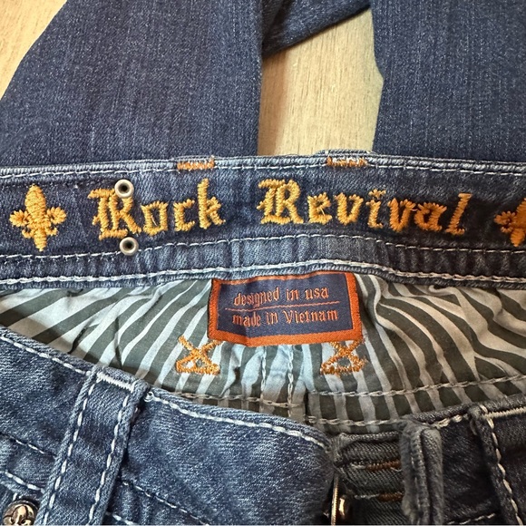 Rock Revival Jeans Posey Bootcut Size 27 - Picture 8 of 13